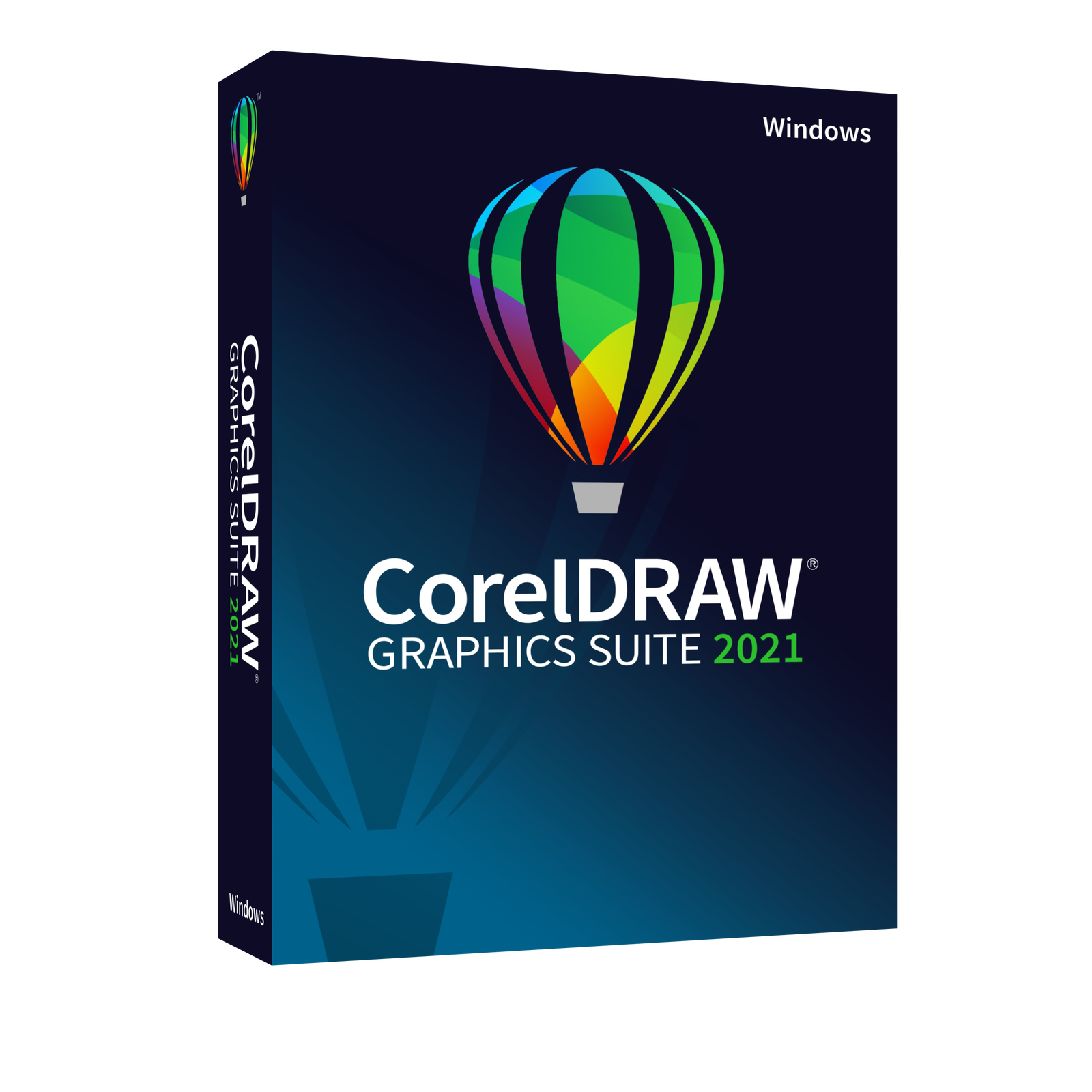 Produktbox von CorelDRAW Graphics Suite 2021