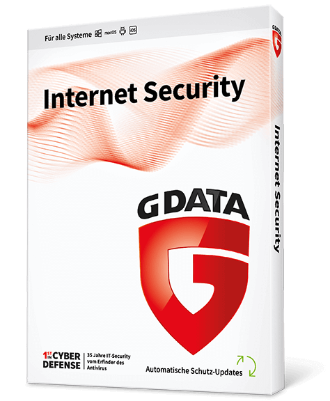 Produktbox von G Data Internet Security für Windows