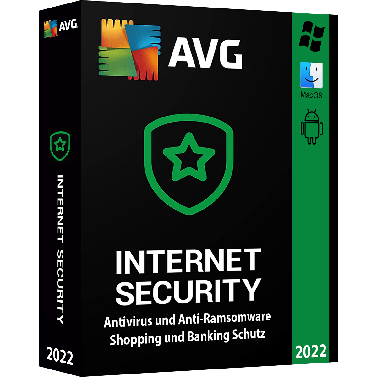 Produktbox von AVG Internet Security
