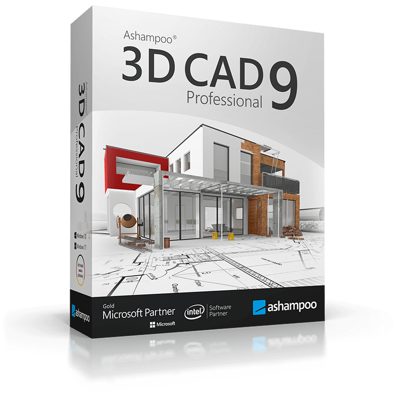 Produktbox von Ashampoo 3D CAD Professional 9