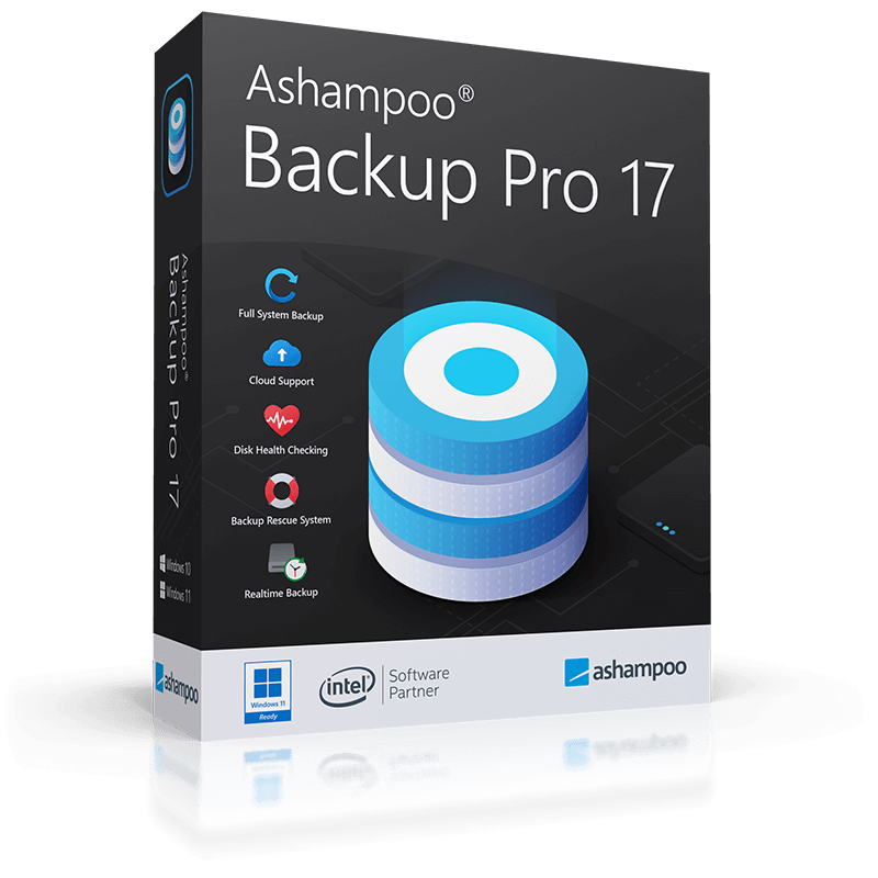 Produktbox von Ashampoo Backup Pro 17