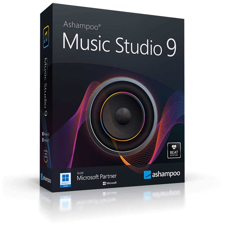 Produktbox von Ashampoo Music Studio 9