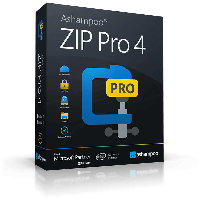 Produktbox von Ashampoo ZIP Pro 4