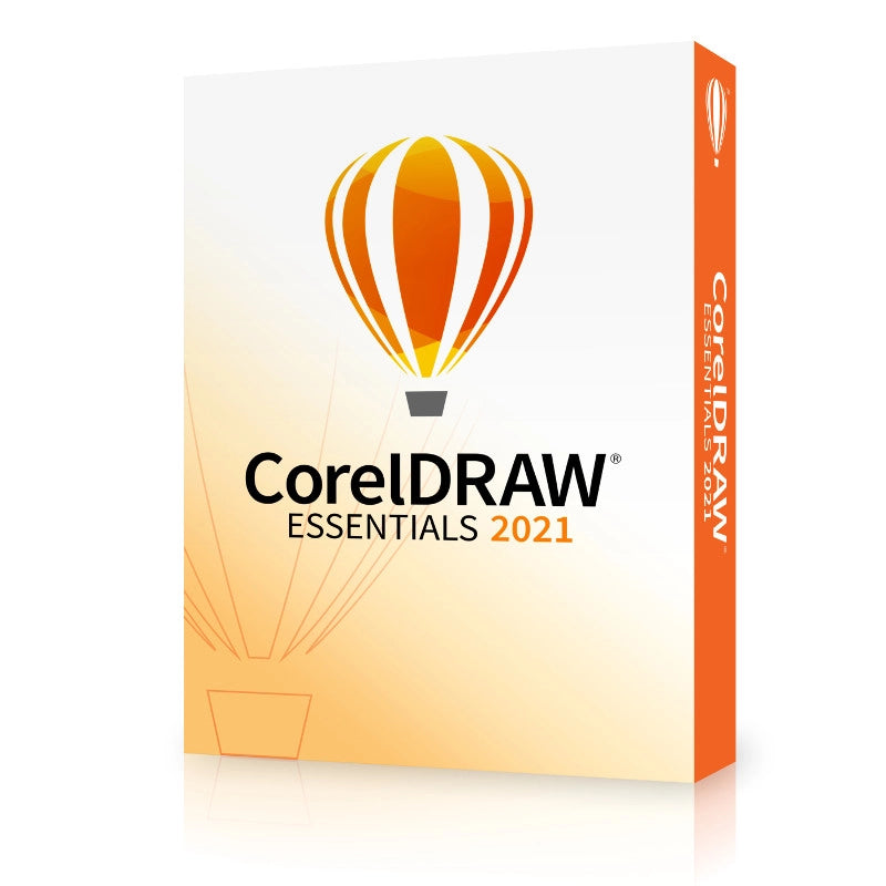 Produktbox von CorelDRAW Essentials 2021 für Windows