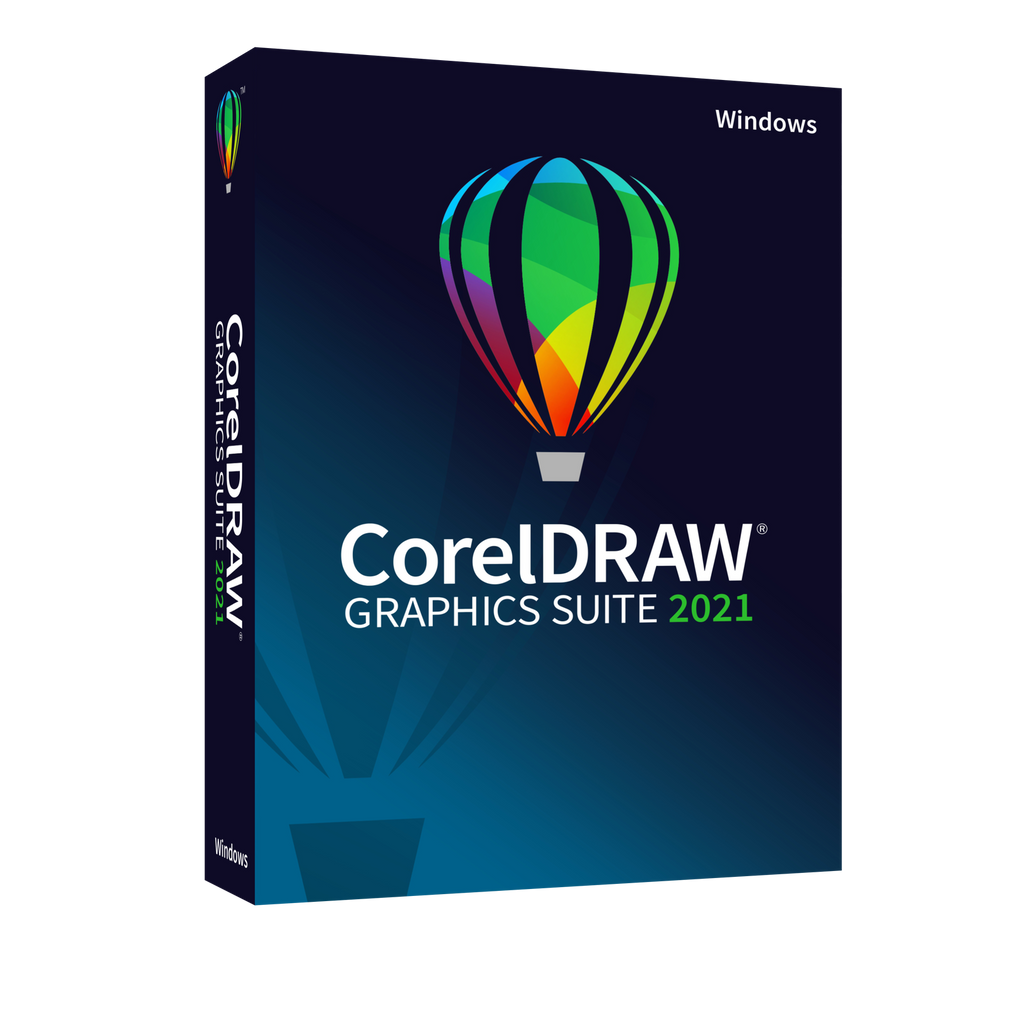 Produktbox von CorelDRAW Graphics Suite 2021