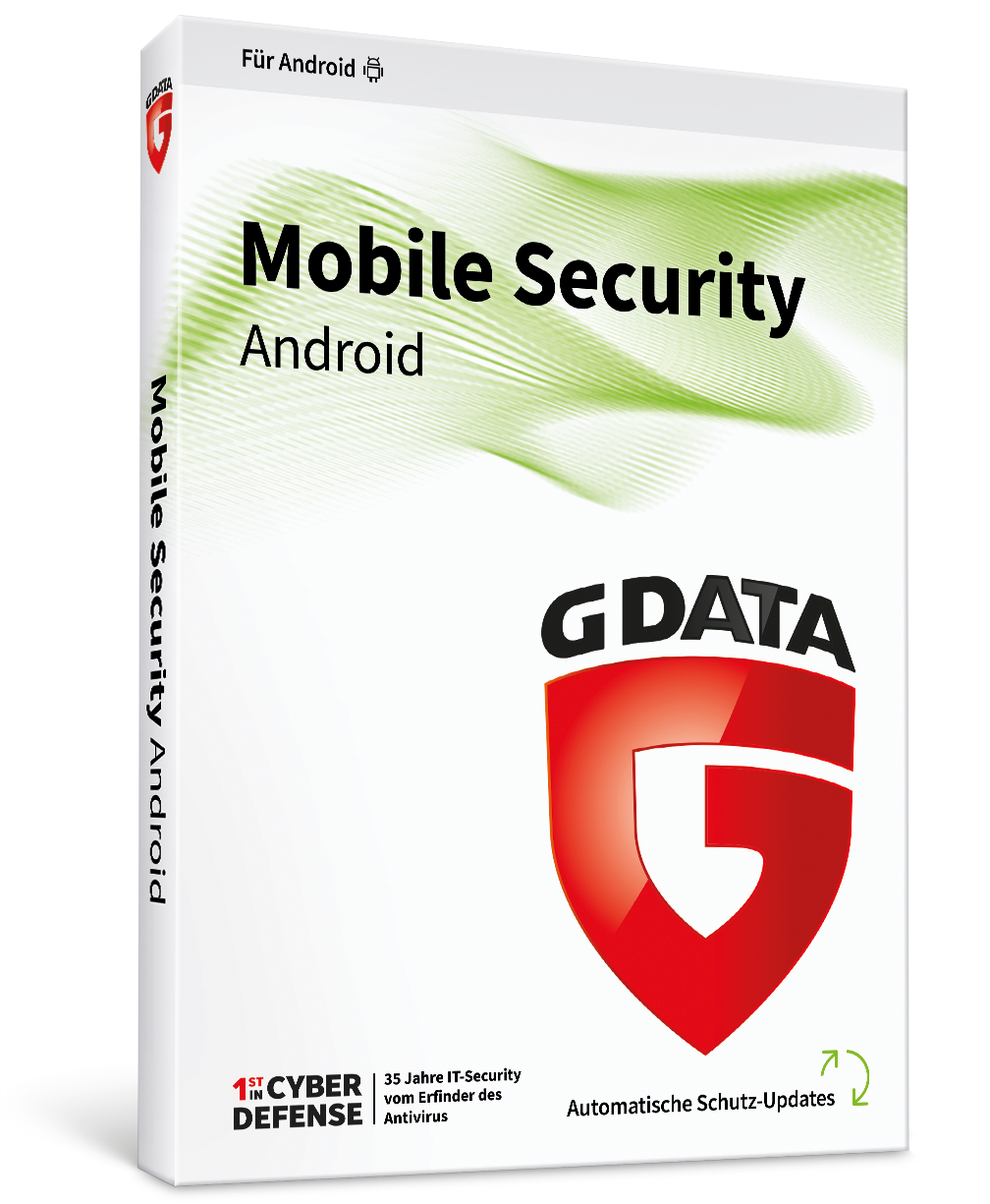 Produktbox von G Data Mobile Security für Android