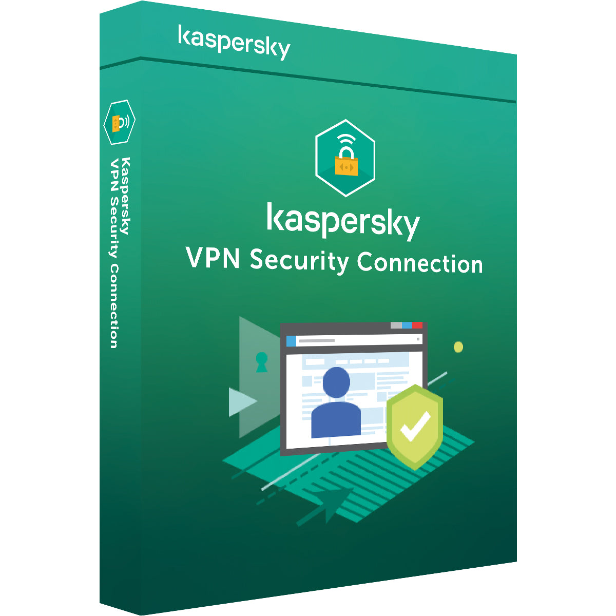 Produktbox von Kaspersky Secure Connection VPN
