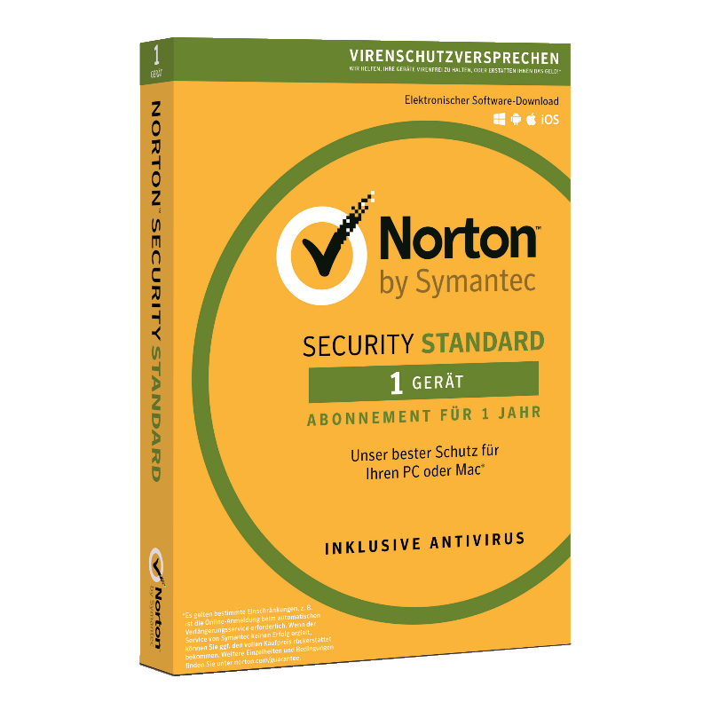 Produktbox von Norton Security Standard