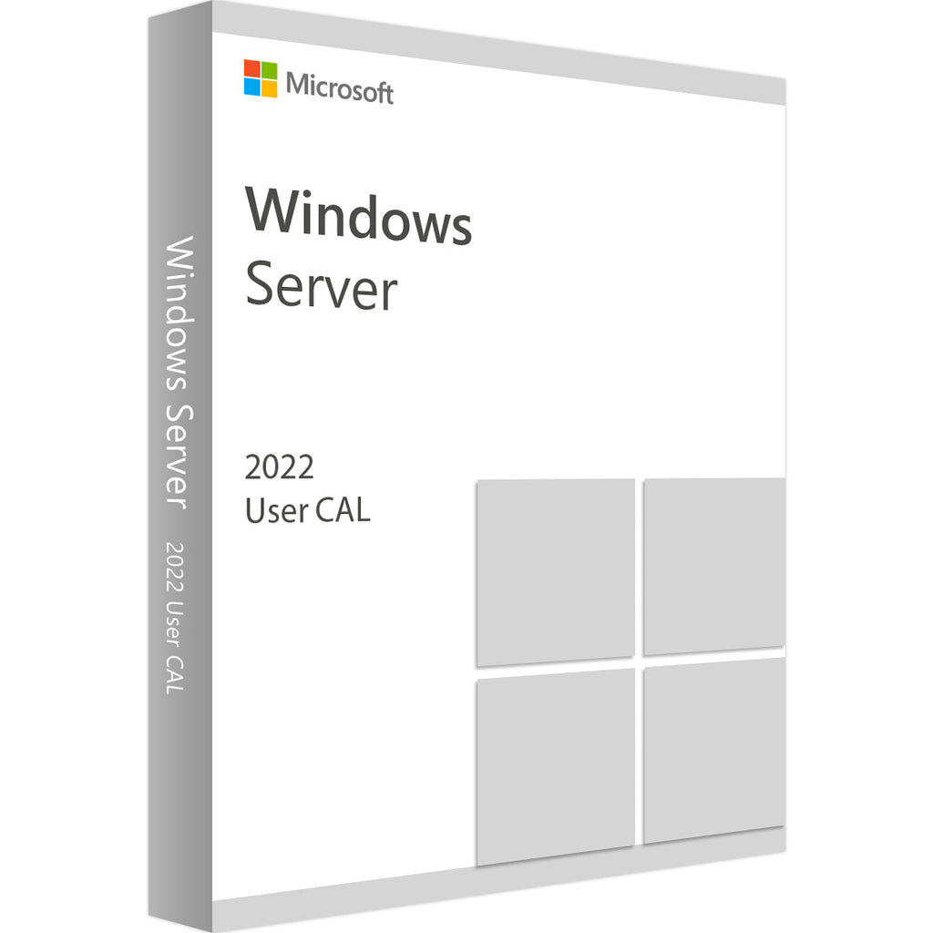 Produktbox von Windows Server 2022 User CAL